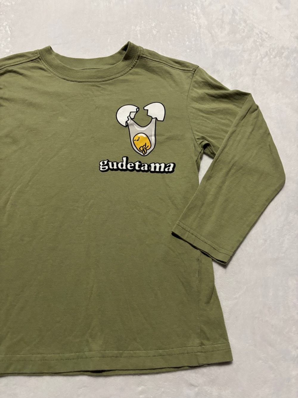 Zara Gudetama Green Long Sleeve Tee - Picture 3 of 6